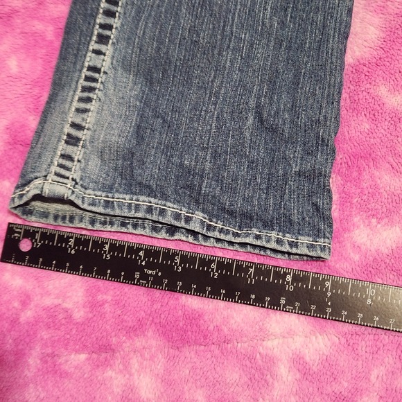Big Star Remy Low Rise Bootcut Jeans Womens Size 30R Medium Wash Denim - Picture 9 of 13